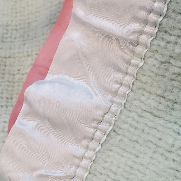 North Star Baby Blanket Pastel Green Pure Wool Satin Trim Soft Vintage USA - Picture 6 of 8